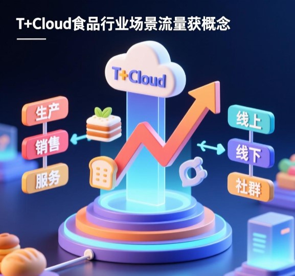 T+Cloud食品行業(yè)  全場景獲取流量，提高企業(yè)客戶活躍性與復(fù)購率